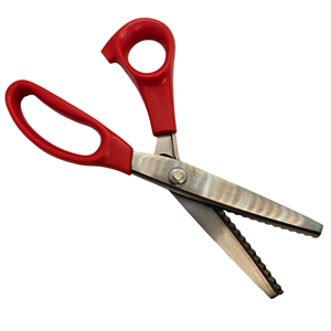 Plastik Saplı Sürfile Zikzak Makası 9-1/4 İnç 23.3cm / A-85