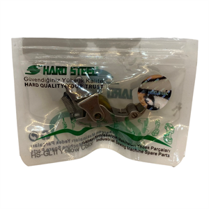 Düz Makine Bilyalı Sarı Teker Ayak / HS-GL11