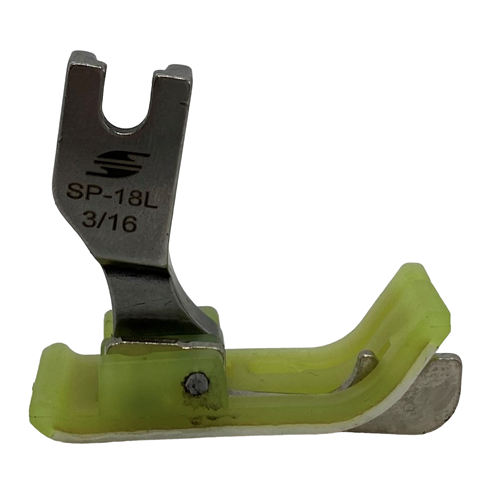 Düz Makine Çimalı Plastik Teflon Ayak Sol / TSP-18L 3/16