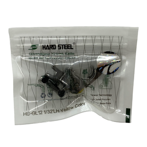 Düz Makine Sol Çima Sarı Teker Ayak / HS-GL12 1/32LH