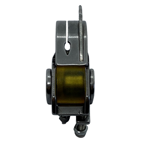 Düz Makine Sp-18 Model Tırnaklı Çima Sarı Teker Ayak / HS-GL04 3/16