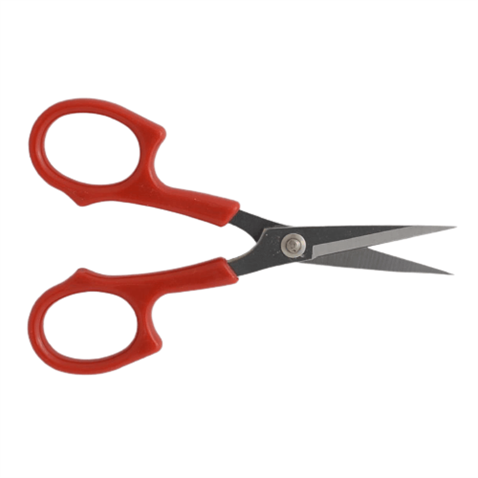 Plastik Saplı Düz Nakış Makası (5.12 inç - 130mm) / HS-1553