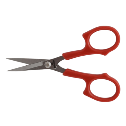 Plastik Saplı Düz Nakış Makası (5.12 inç - 130mm) / HS-1553