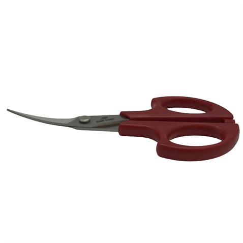 Plastik Saplı Eğri Nakış Makası (5.37 inç- 136.5mm) / HS-1673