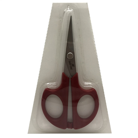 Plastik Saplı Eğri Nakış Makası (4.76 inç - 121mm) / HS-1663