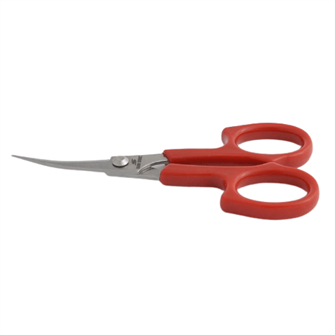 Plastik Saplı Eğri Nakış Makası (5.12 inç - 130mm) / HS-1553