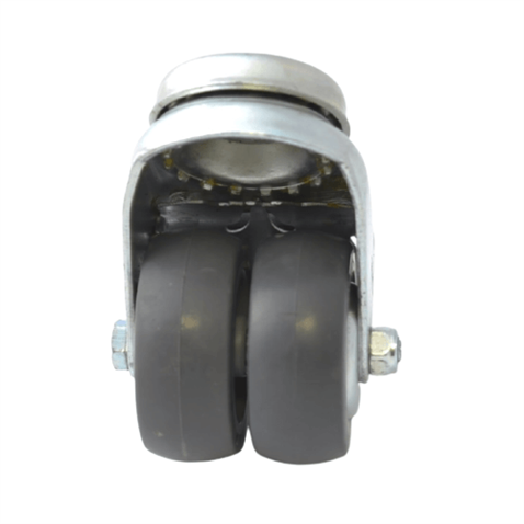 Makine Tekerleği Küçük Frenli Çiftli Teker / 50X17 M10