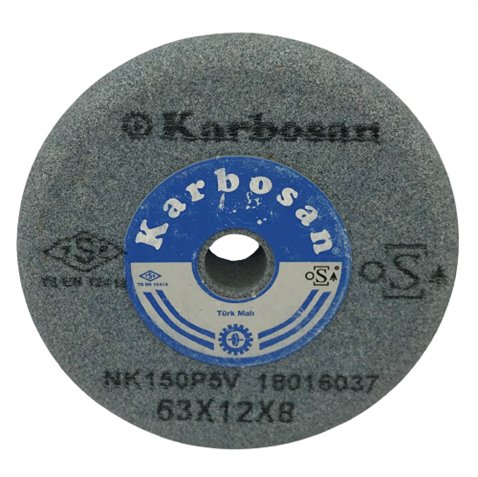 Hızar Makinesi Konik Bileme(Zımpara) Taşı 63X12X8mm