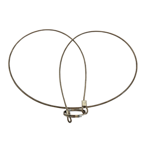 Çelik Halatlı Aksesuar Askısı 80cm