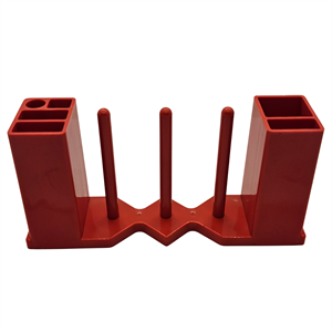 Dikiş Makinesi Mıknatıslı Masura Koyma Aparatı 3lü Çift Kutulu Kırmızı