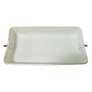 Ev Tipi Aile Dikiş Makinesi Plastik Taşıma Çantası (Krem)