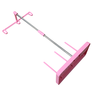 Ev Tipi Dikiş Makinesi Pembe Plastik Çardak Seti (Metal Borulu) / TS-500