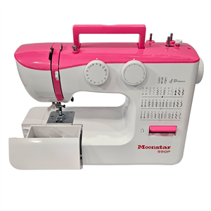 Ev Tipi Düz Dikiş Makinesi 36 Desenli Pembe / Model 990P