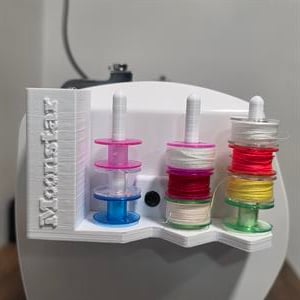 Ev Tipi Masura ve Aksesuar Koyma Aparatı 3 lü Tek Kutulu Beyaz / MS1609