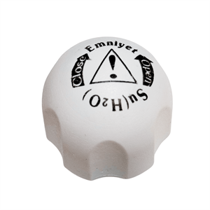 Ütü Emniyet Ventili Beyaz 3/8 / SY EV 38