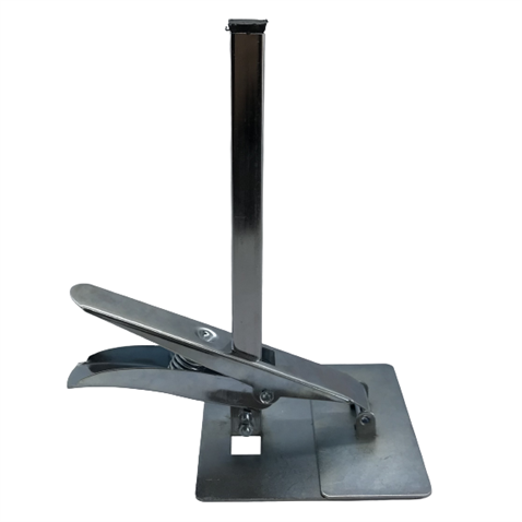 Üstten Basmalı Geniş Tabanlı Pastal Maşası (16cm) / CLMP-14