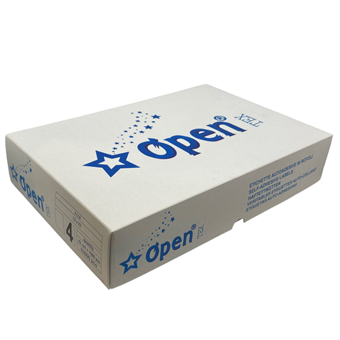 Etiketleme Makinesi 4 No Beyaz Etiket / 12X22 42ADET