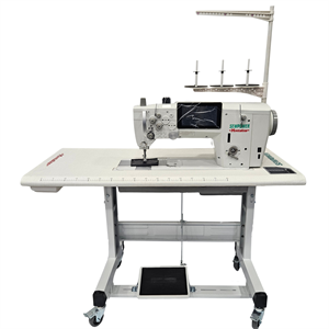 DA 2867 Çift Papuç İnce Baş Deri Dikiş Makinesi / SP-2867