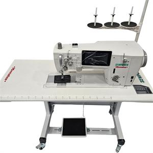 DA 2867 Çift Papuç İnce Baş Deri Dikiş Makinesi / SP-2867