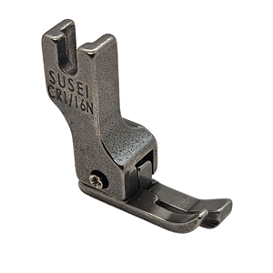 Düz Makine Çima Ayağı 1.6mm (Altı Oyuk,Fitilli) / CR1/16N-F