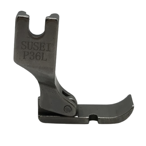 Düz Makine Fermuar Geniş Ayak Sol 7mm / P36L