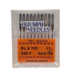 Aile İğnesiTNCEv Tipi Overlok Dikiş Makinesi İğnesi / ELx705  11/75 10Adet