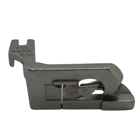 Düz Makine Kıvırma 8.0mm Ayak / LOT NO-7-1/2 (5/16)