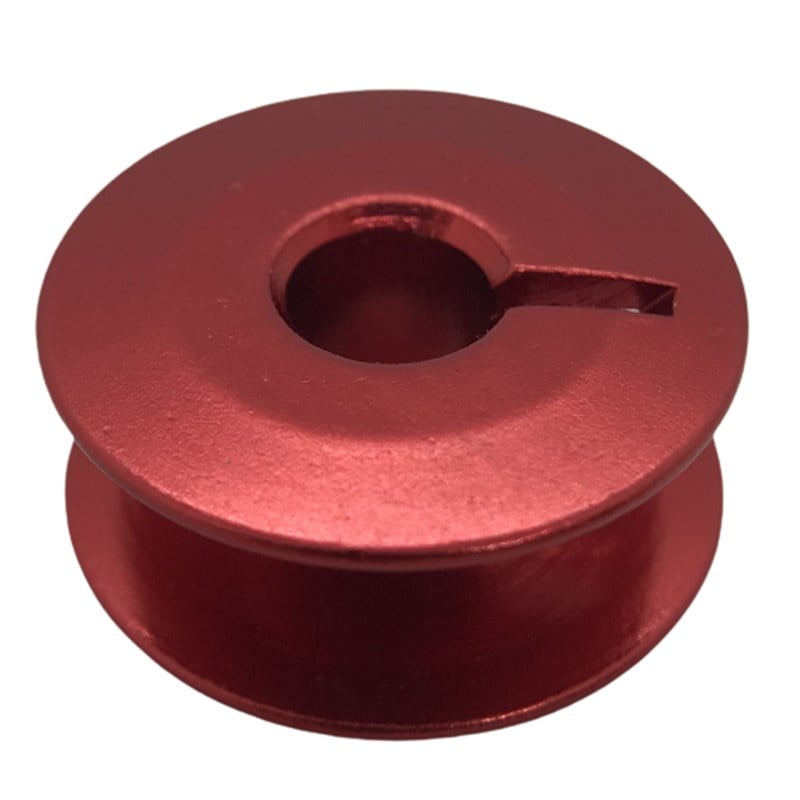 Masura ÇeşitleriBDRDüz Makine Alüminyum Tırnaklı Kırmızı Masura / 272152AS (55623S)