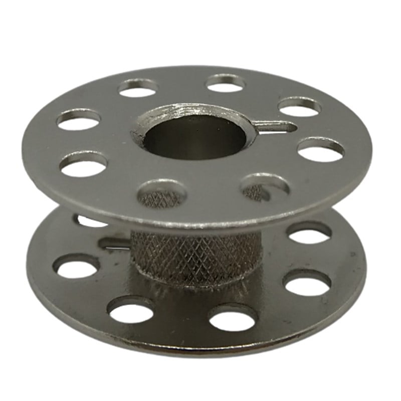 Masura ÇeşitleriBDRDüz Makine Metal Beyaz Tırnaklı-İçi Tırtıklı Masura / 270010QWS