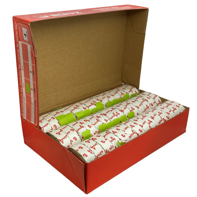 Etiket ÇeşitleriBlitzEtiketleme Makinesi Açık Yeşil Etiket/12X22 42ADET
