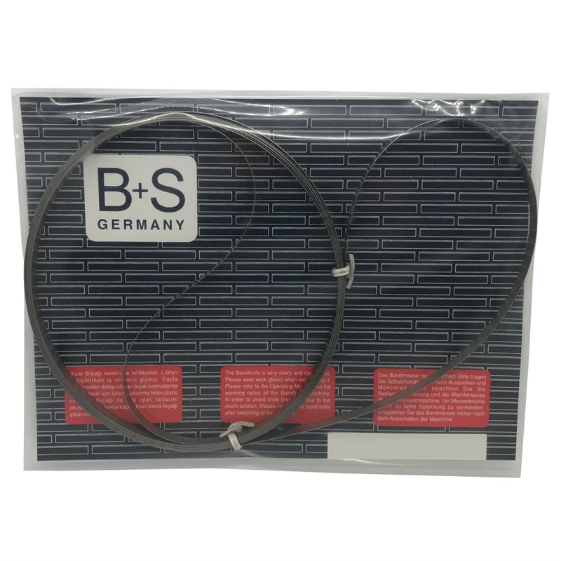 Bıçak ÇeşitleriB+S Hızar Makinesi Bıçağı Concave (Testere Uçlu) / 4550*10*0.45