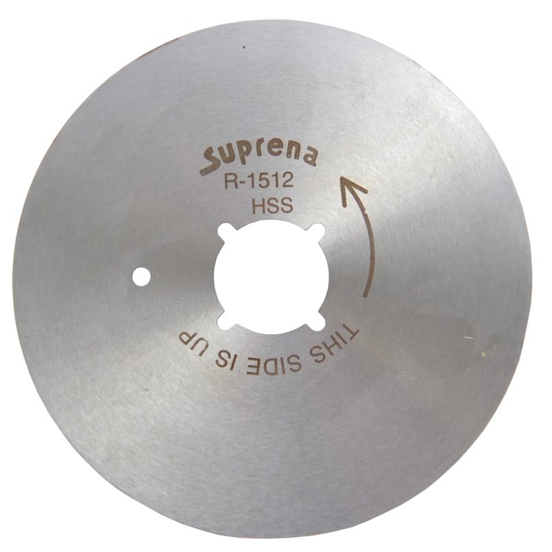 Bıçak ÇeşitleriB+S Suprena Yuvarlak Bıçak / R1512(R) HSS (KMSHSS1512)