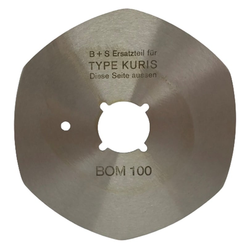 Bıçak ÇeşitleriB+S Yuvarlak Kesim Motor 6 Köşe Bıçak / BOM100(6)