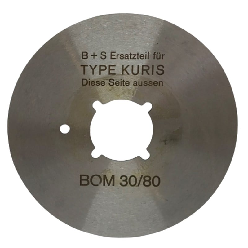 Bıçak ÇeşitleriB+S Yuvarlak Kesim Motor Yuvarlak Bıçak / BOM80(R)