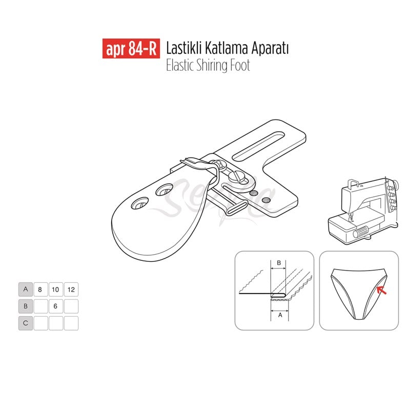 LASTİK KATLAMA APARATI / APR 84-R