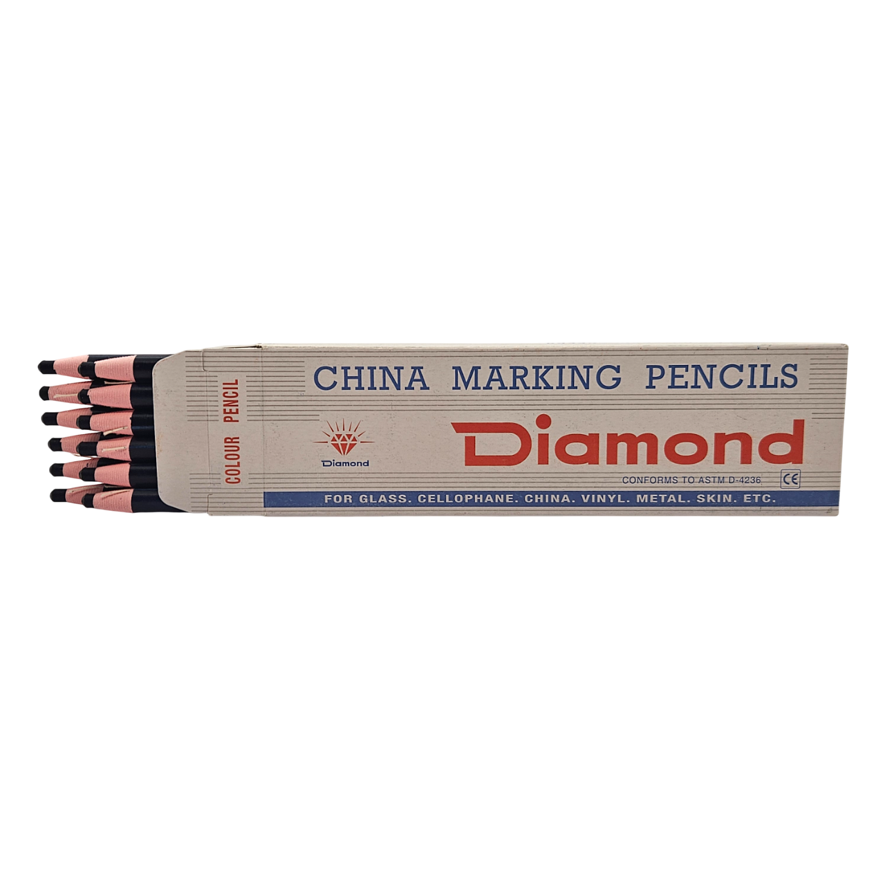 Dikiş Aksesuar ÇeşitleriDiamondİpli Konfeksiyon Mavi Kalem / BC-102B 12Adet