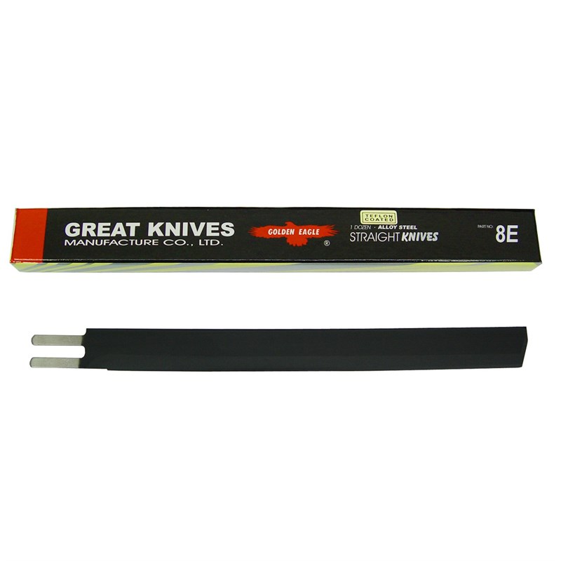 Bıçak ÇeşitleriGOLDEN EAGLEDİK KESİM MOTOR TEFLON BIÇAK/ 8 ET 12ADET
