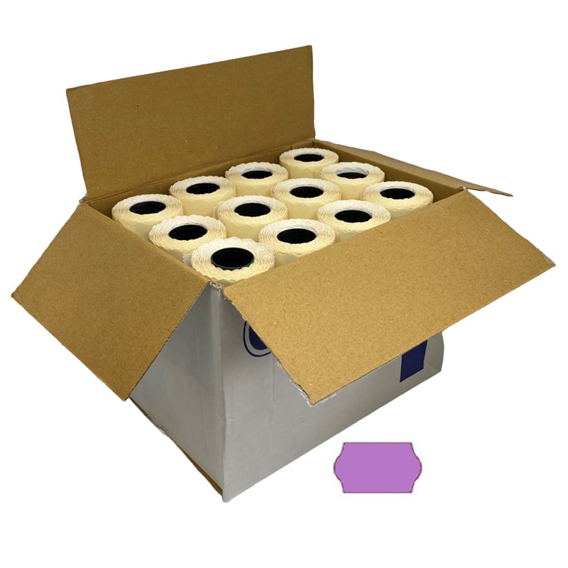 Etiket ÇeşitleriGençlerEtiketleme Makinesi Eflatun Etiket 96Adet