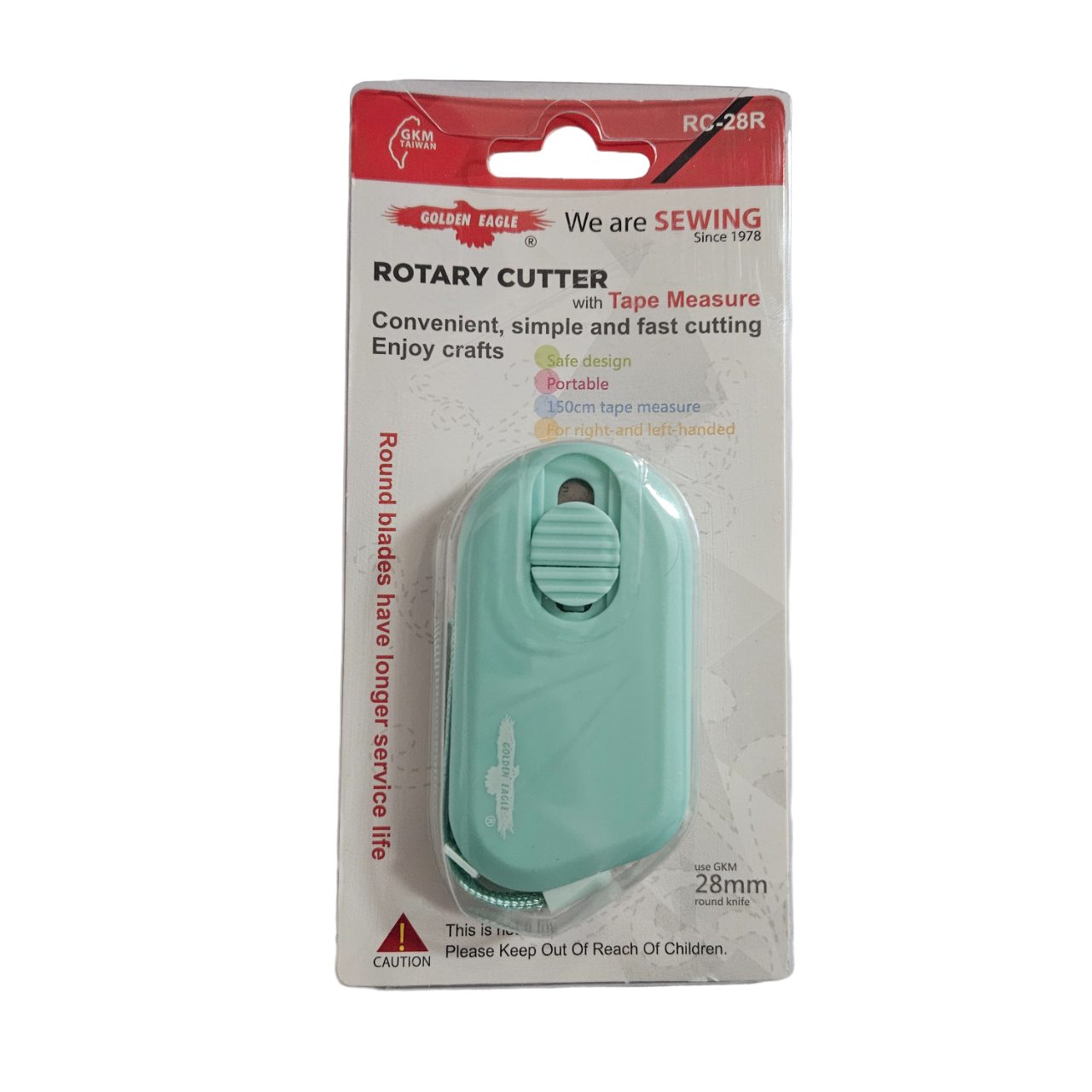 El Alet ÇeşitleriGolden EagleMezuralı Kumaş Kesim Rulet (150cm) / RC-28