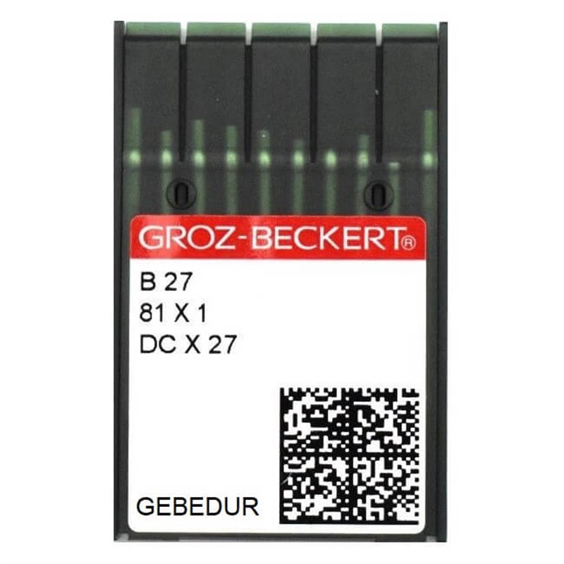 Overlok İğnesiGroz BeckertOverlok Dikiş İğnesi/ DCX27 GEBEDUR 12/80 100ADET