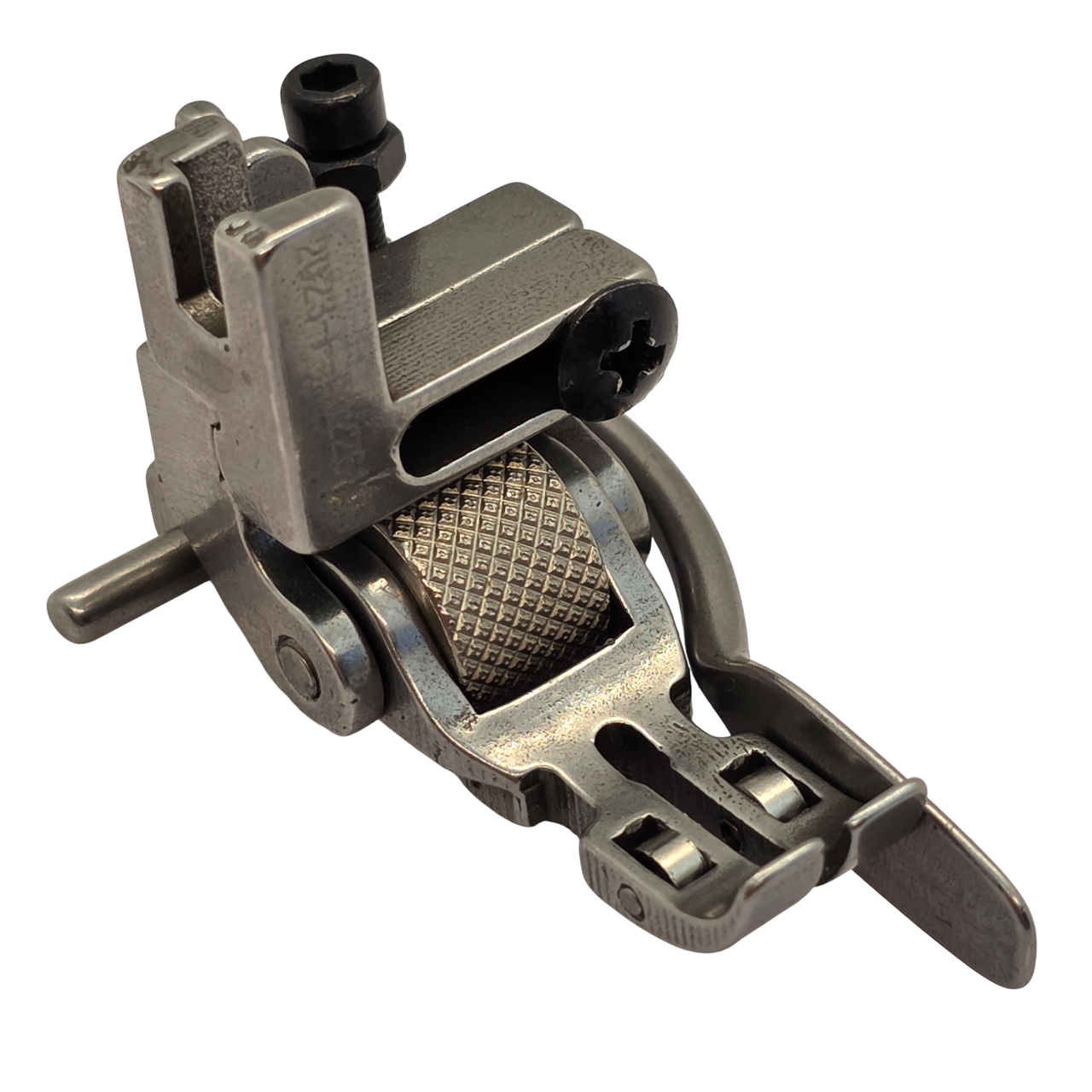 Ayak ÇeşitleriHard SteelDüz Makine Sağ-Sol Çubuklu Fermuar Tırtırlı Metal Teker Ayak / HS-GL29