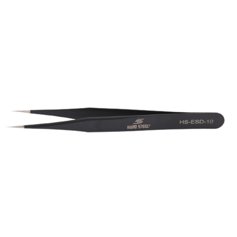 Dikiş Aksesuar ÇeşitleriHard SteelAntistatik Paslanmaz Çelik Sivri Uçlu 110mm Cımbız / HS-ESD-10