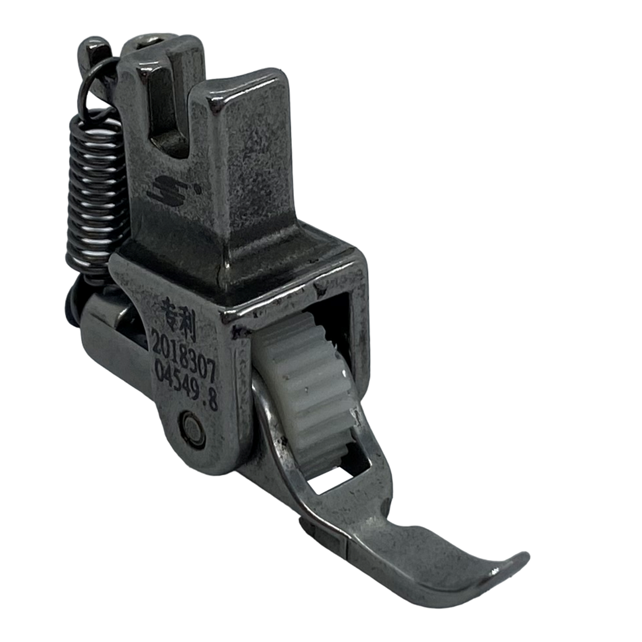 Ayak ÇeşitleriHard SteelDüz Makine Fermuar Sol Dışa Bakan Beyaz Teker Ayak / HS-GL15