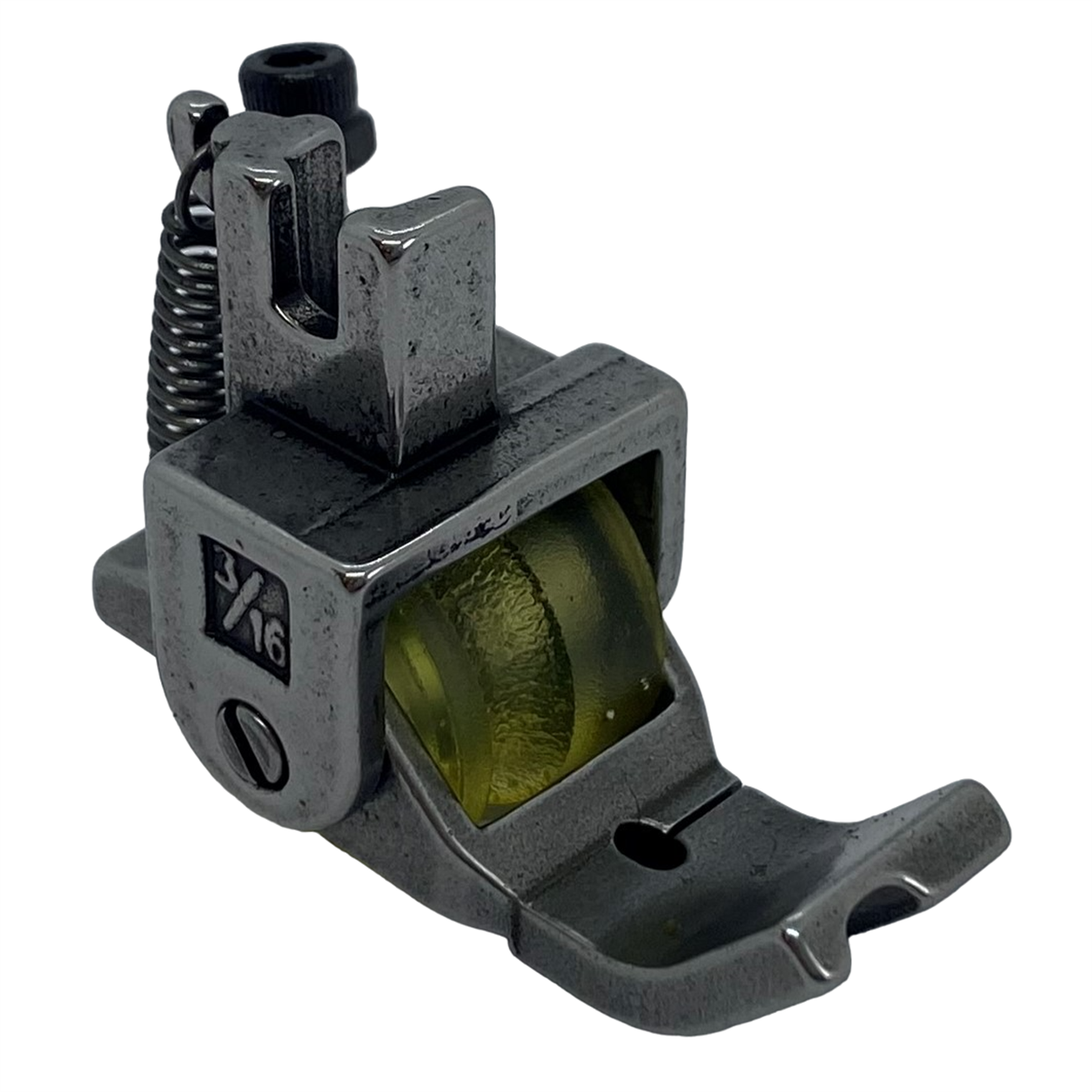 Ayak ÇeşitleriHard SteelDüz Makine Fitil Sarı Teker Ayak / HS-GL08 3/16