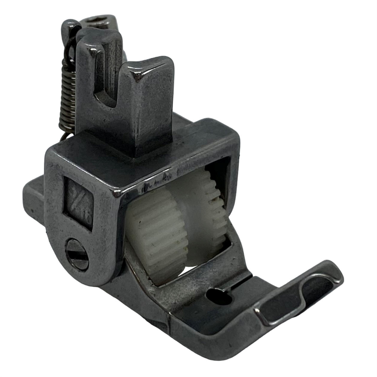 Ayak ÇeşitleriHard SteelDüz Makine Fitil Tırnaklı Beyaz Teker Ayak / HS-GL09 3/16