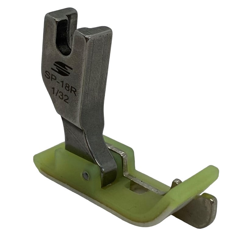 Ayak ÇeşitleriHard SteelDüz Makine Plastik Teflon Çimalı Ayak Sağ / TSP-18 1/32R