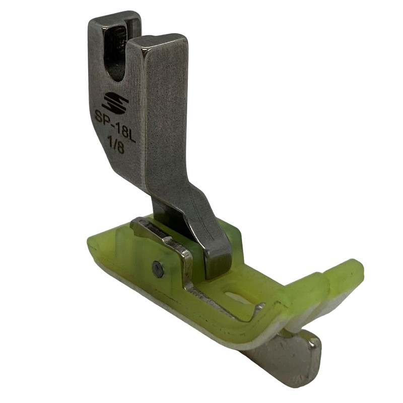 Ayak ÇeşitleriHard SteelDüz Makine Plastik Teflon Çimalı Ayak Sol / TSP-18 1/8L