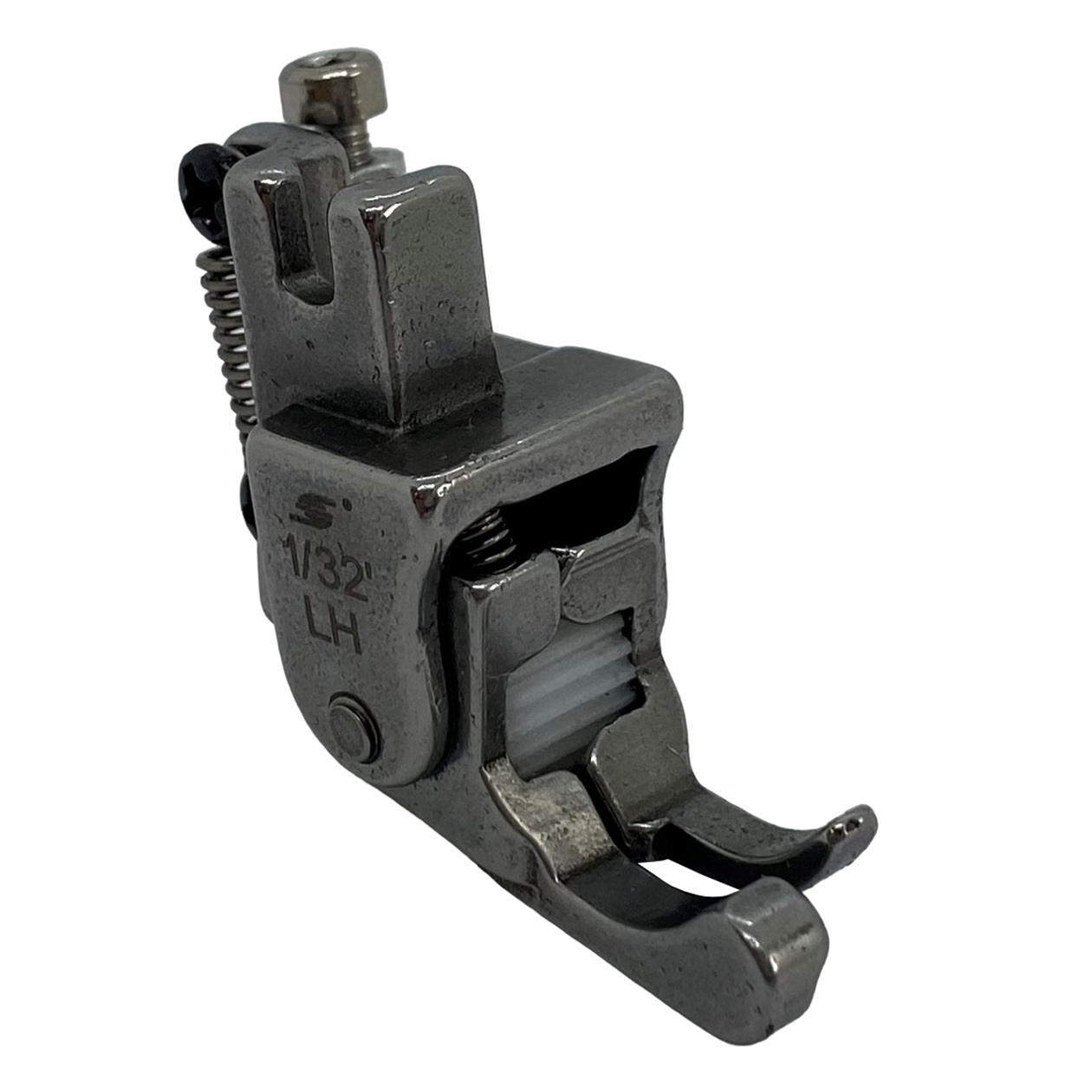 Ayak ÇeşitleriHard SteelDüz Makine Sol Çima Beyaz Teker Ayak / HS-GL12 1/32LH