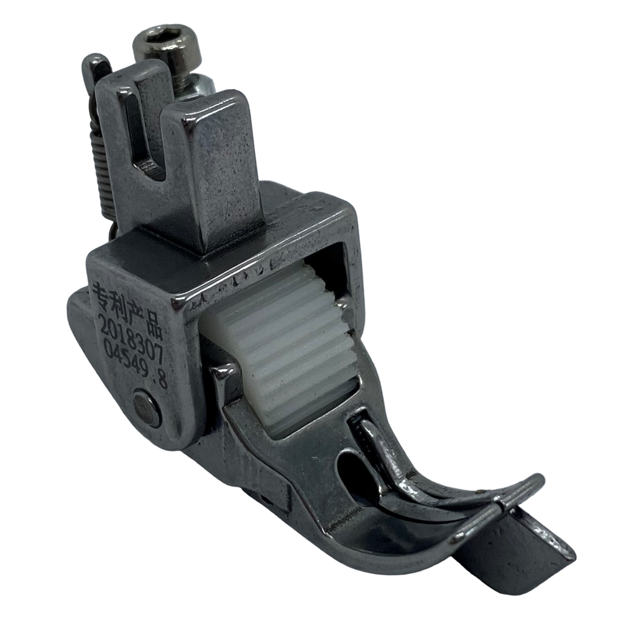 Ayak ÇeşitleriHard SteelDüz Makine Sp-18 Model Tırnaklı Çima Beyaz Teker Ayak / HS-GL04 1/16