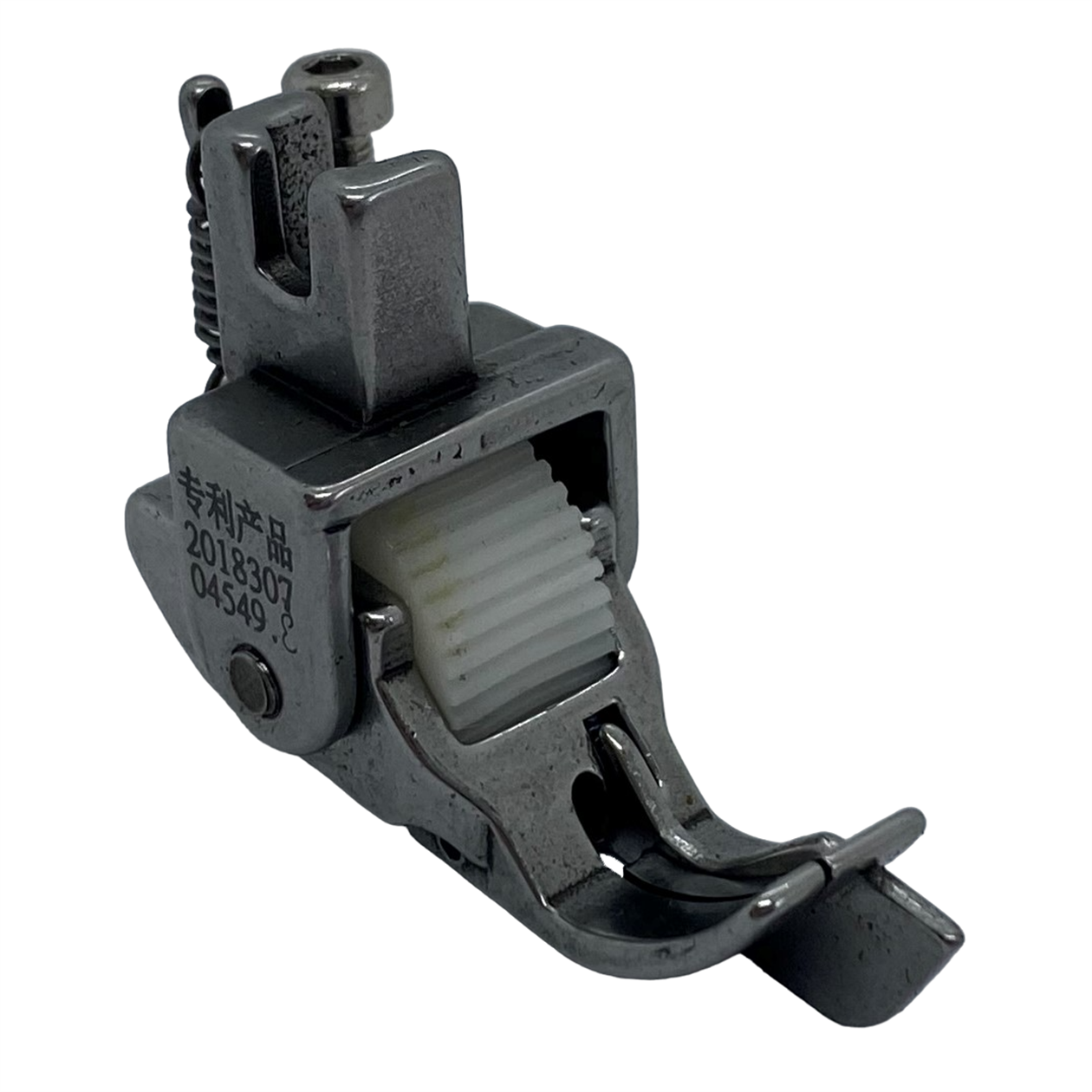Ayak ÇeşitleriHard SteelDüz Makine Sp-18 Model Tırnaklı Çima Beyaz Teker Ayak / HS-GL04 1/32